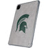 Michigan State University Grey Spartans Logo iPad Pro 11in (2024) Clear Case